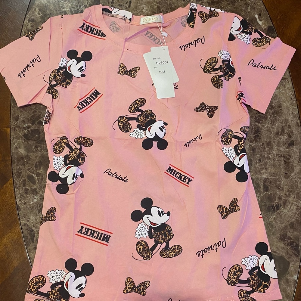 S/M Mickey Mouse shirt, NEW!